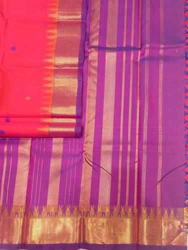 SAREES KPM SILK WITH BLOUSE